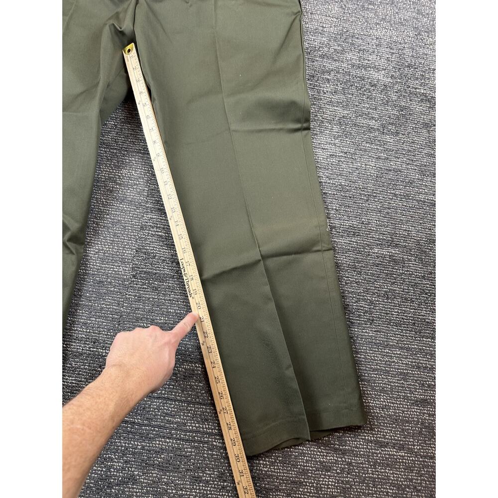 VTG New w/ Tag Mens Army Green Dress Pants 50 x 32 Oshkosh - Picture 7 of 7